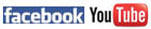 Facebook and YouTube